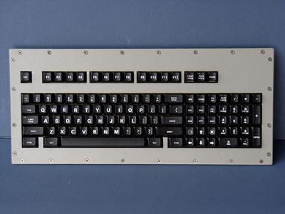 Cortron Model 100 Keyboard No Pointing Dev  Backlit Panel Mount Enclosure