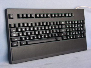 Cortron Model 100 Keyboard No Pointing Dev  Backlit Table Top Enclosure