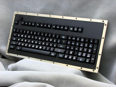 Cortron Model 100 Keyboard No Pointing Dev  Backlit Panel Mount Enclosure Special masking