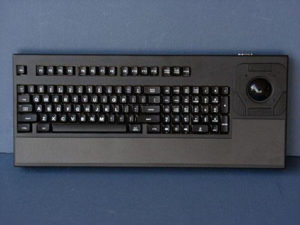 Cortron Model 100 Keyboard T20D  Backlit Table Top Enclosure Sun Microsystems Key Legends