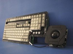 Cortron Model 121 Keyboard T25D  Non-Backlit OEM Raw No Encl Enclosure PS2 and Sun emulation using PS2 protocol