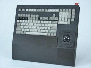 Cortron Model 121 Keyboard T20D  Non-Backlit Rack Mount Enclosure Light Weight.