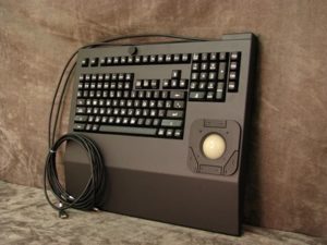 Cortron Model 121 Keyboard T20D  Backlit Rack Mount Enclosure