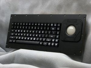 Cortron Model 80 Keyboard T20D  Backlit Panel Mount Enclosure Extreme Shock