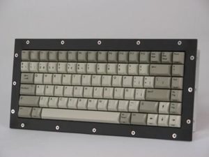 Cortron Model 80 Keyboard No Pointing Dev  Non-Backlit Panel Mount Enclosure Airborne
