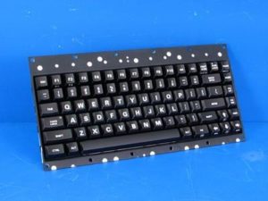 Cortron Model 80 Keyboard No Pointing Dev  Backlit OEM Raw No Encl Enclosure