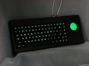 Cortron Model 80 Keyboard T20D  Backlit Table Top Enclosure