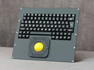 Cortron Model 84 Keyboard T20D6  Backlit Panel Mount Enclosure