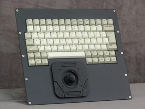 Cortron Model 84 Keyboard J006 JoyGrip Non-Backlit Panel Mount Enclosure