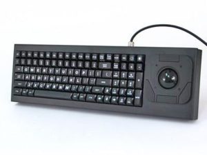 Cortron Model 90 Keyboard T20D  Backlit Table Top Enclosure Airborne Light Weight