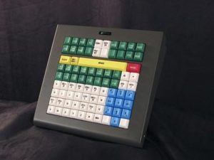 Cortron Model CUSTOM-KP Keypad No Pointing Dev  Backlit Table Top Enclosure Multiple color keys