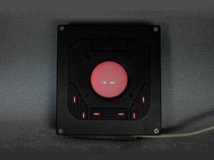 Cortron Model T20D Pointing Device T20D  Backlit Panel Mount Enclosure Customer specified cable connection.