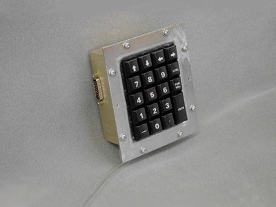 Cortron Model KP19 Keypad No Pointing Dev  Backlit Panel Mount Enclosure