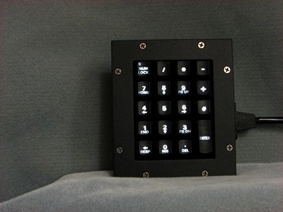 Cortron Model KP19 Keypad No Pointing Dev  Backlit Panel Mount Enclosure Gasket accessory.