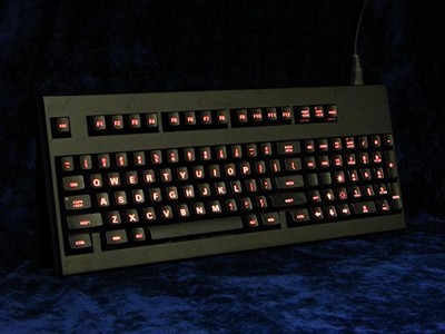 Cortron Model 100 Keyboard No Pointing Dev  Backlit Table Top Enclosure Light Weight, Extreme Dust Protection.
