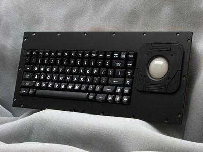 Cortron Model 80 Keyboard T20D  Backlit Panel Mount Enclosure Extreme Shock, Integral O-Ring Flange EMI gasket.