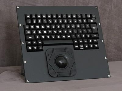 Cortron Model 84 Keyboard T20D6  Backlit Panel Mount Enclosure